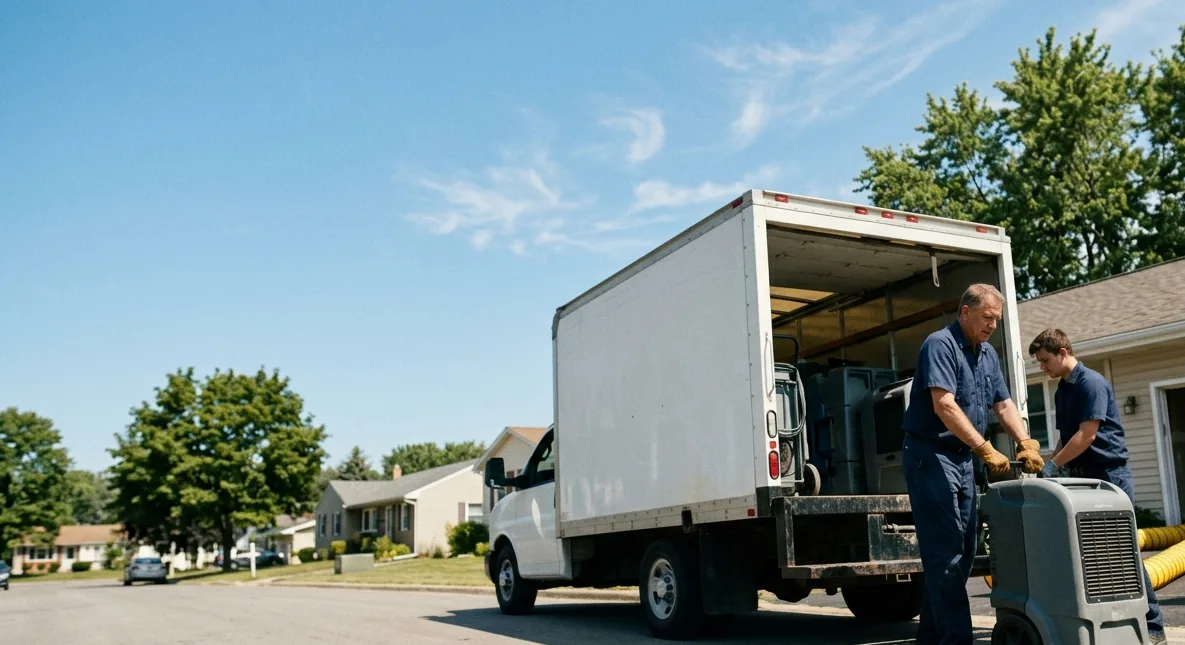Water Damage Cleanup in Hillsdale, MI near me